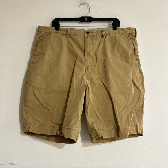 Polo Ralph Lauren 9" Stretch Classic Fit Chino Shorts Khaki Tan Size 40 - Picture 3 of 9